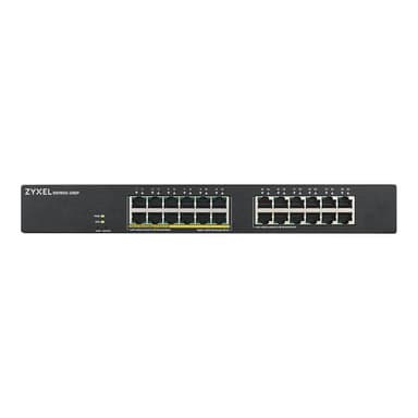 ZYXEL Switch 19″ 24x GbE L2 GS1900-24HP 12x PoE+ Ports,130W