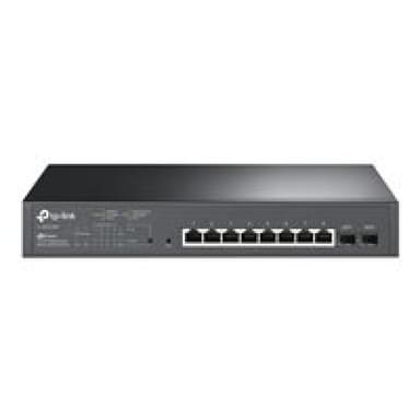 TP-LINK JetStream 10-Port Gigabit Smart Switch with 8-Port PoE+