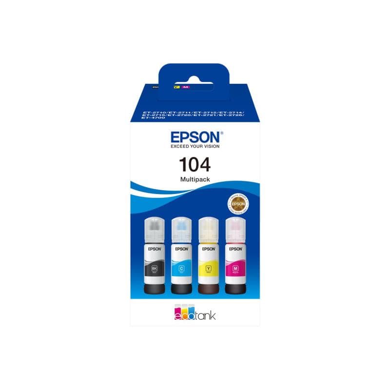 EPSON Ink/104 EcoTank 4-colour Multipack