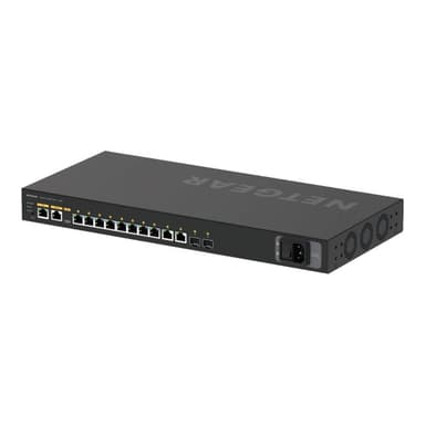 NETGEAR 12-Port AV Line M4250-10G2XF-PoE+ 8x1G PoE+ 240W 2x1G 2xSFP+ Managed Switch