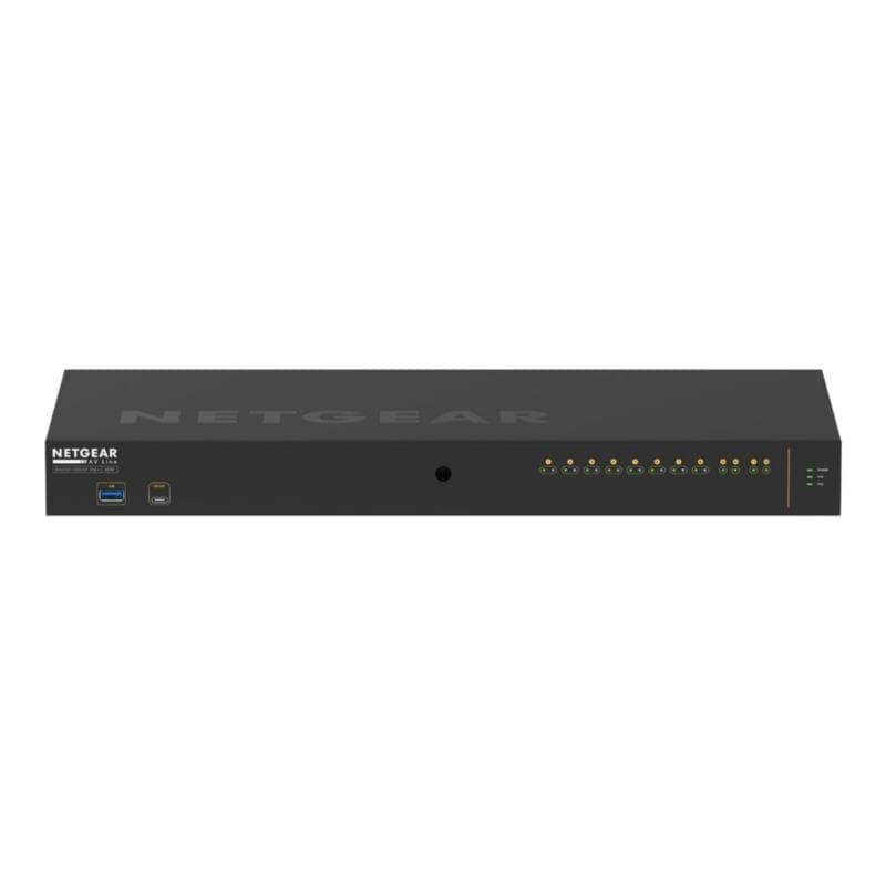 NETGEAR 12-Port AV Line M4250-10G2XF-PoE+ 8x1G PoE+ 240W 2x1G 2xSFP+ Managed Switch