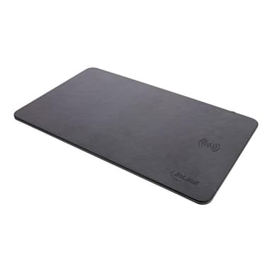 INLINE Maus-Pad, Wireless Charging, 370x225x7mm, schwarz