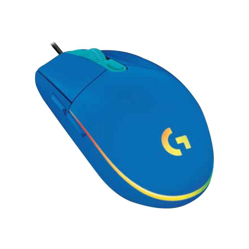 LOGITECH Gaming Mouse G102 LIGHTSYNC - Maus - Für Rechtshänder - optisch - 6 Tasten - kabelgebunden