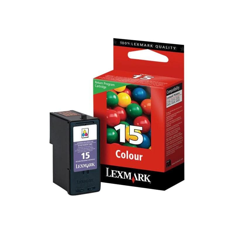 LEXMARK Cartridge No. 15 Farbe (Cyan, Magenta, Gelb) Tintenpatrone LRP