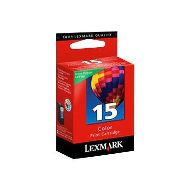LEXMARK Cartridge No. 15 Farbe (Cyan, Magenta, Gelb) Tintenpatrone LRP