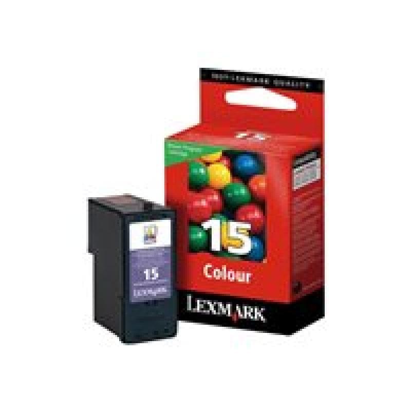 LEXMARK Cartridge No. 15 Farbe (Cyan, Magenta, Gelb) Tintenpatrone LRP