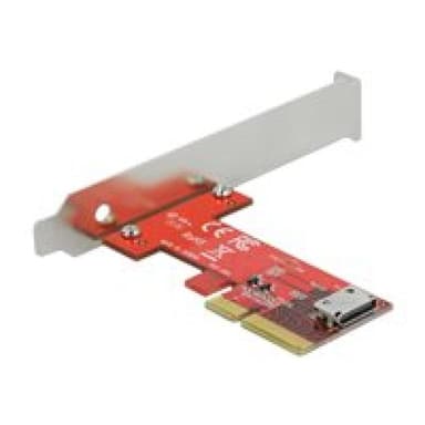 DELOCK PCIe x4>1x int. OCuLink SFF-8612 | Low Profile Formfaktor