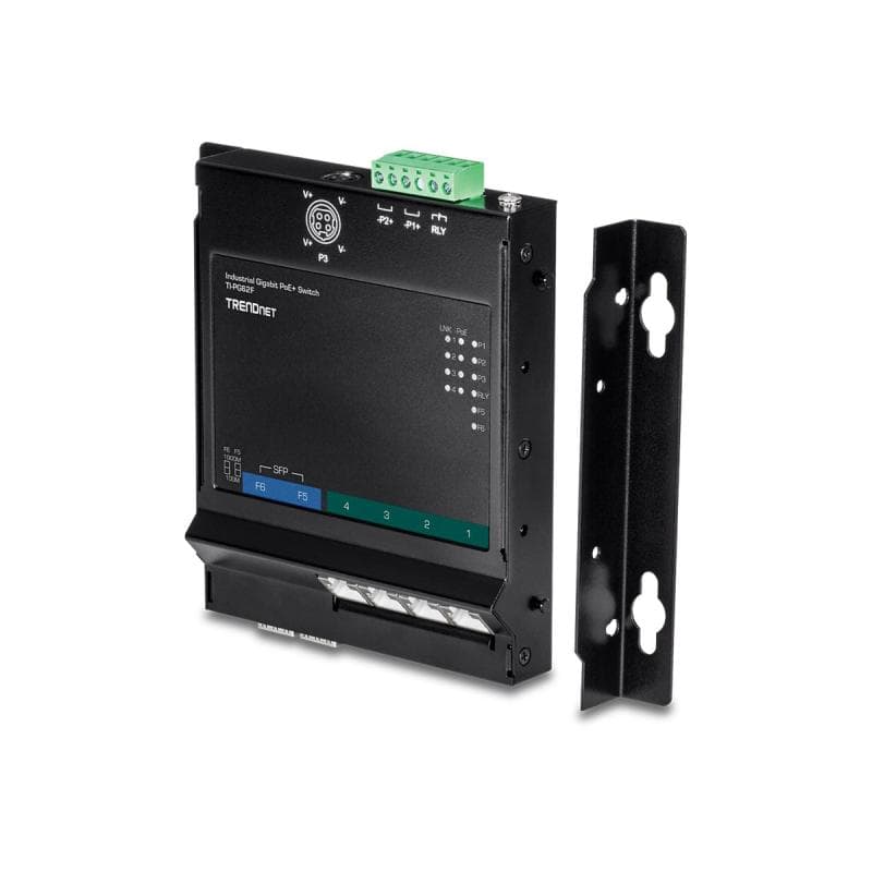TRENDNET 6-PORT INDUSTRIAL GIGABIT POE+