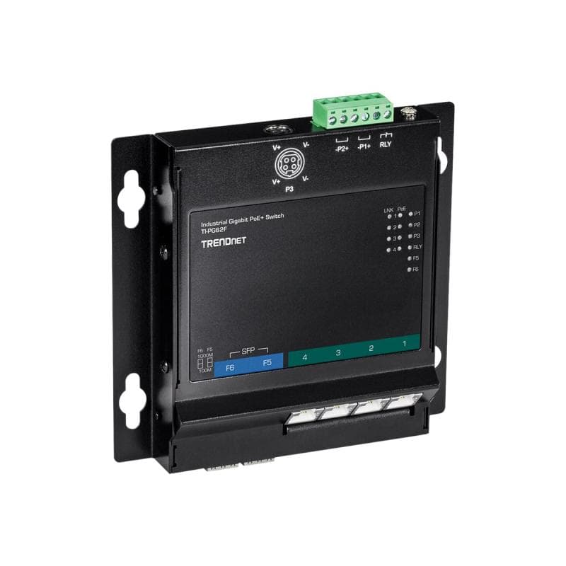 TRENDNET 6-PORT INDUSTRIAL GIGABIT POE+