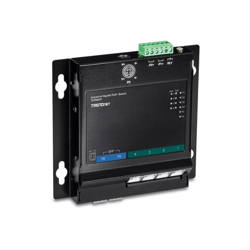 TRENDNET 6-PORT INDUSTRIAL GIGABIT POE+