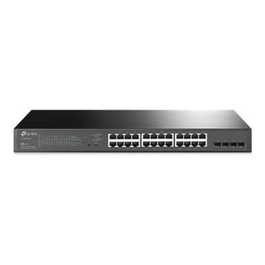 TP-LINK 28-Port Gigabit Easy Smart Switch with 24-Port PoE+