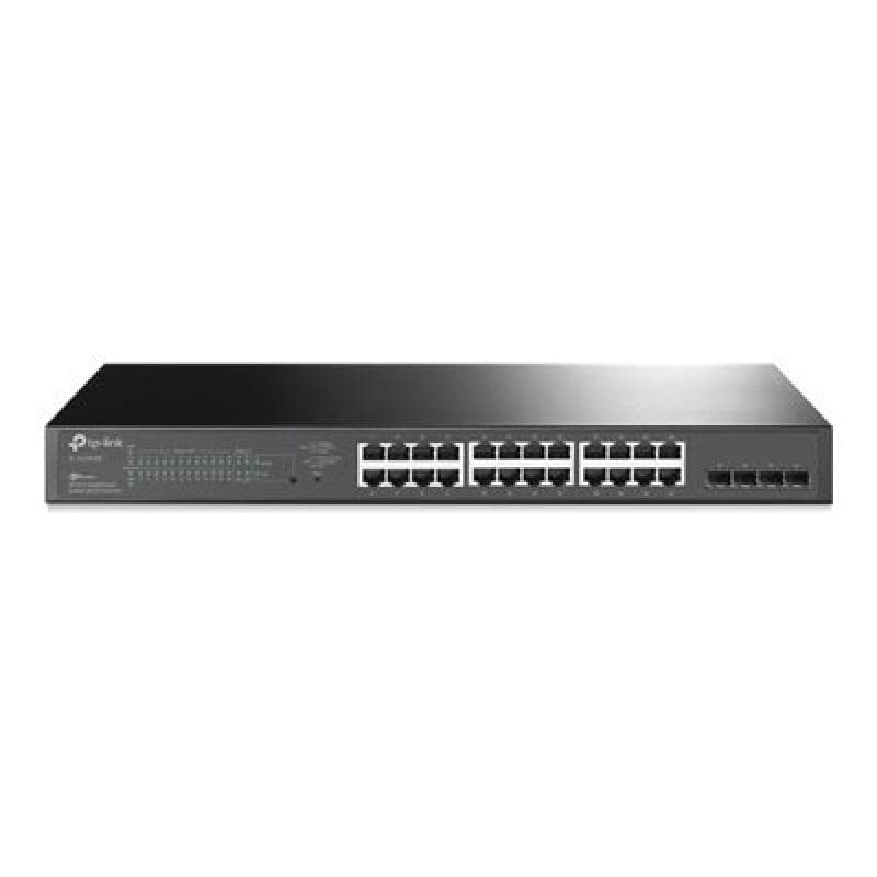TP-LINK 28-Port Gigabit Easy Smart Switch with 24-Port PoE+