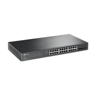 TP-LINK 28-Port Gigabit Easy Smart Switch with 24-Port PoE+