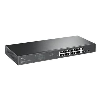 TP-LINK 18-Port Gigabit Rackmount Switch with 16-Port PoE+