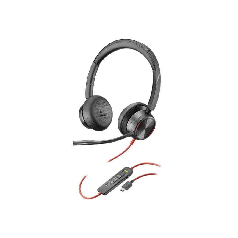 POLY Headset Plantronics Blackwire 8225 Bin. USBC