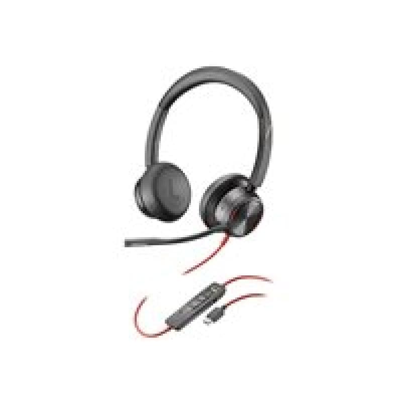 POLY Headset Plantronics Blackwire 8225 Bin. USBC