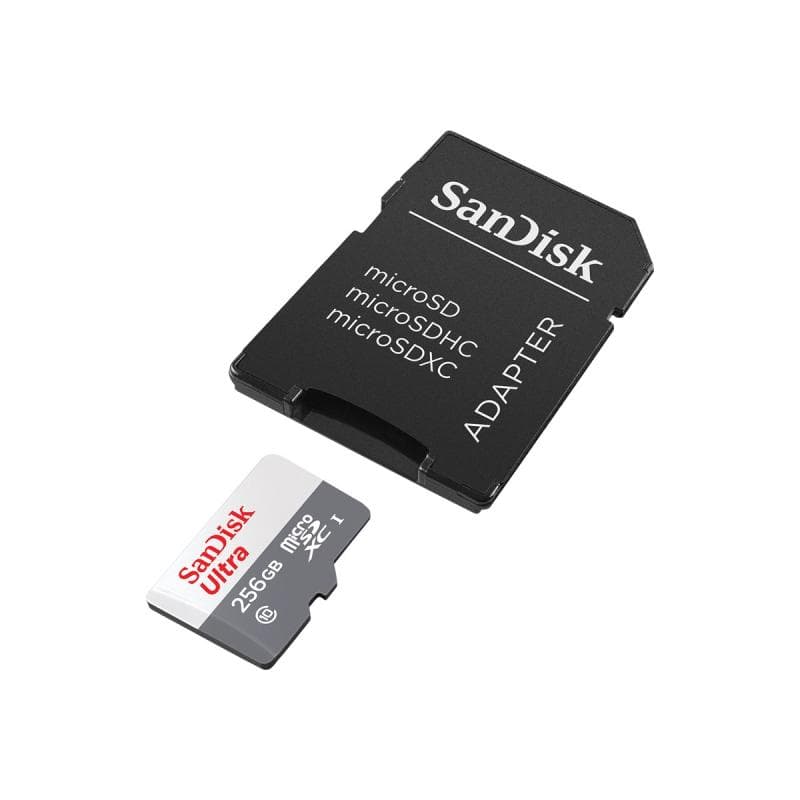 SANDISK 256GB SanDisk Ultra microSDXC+Adapter