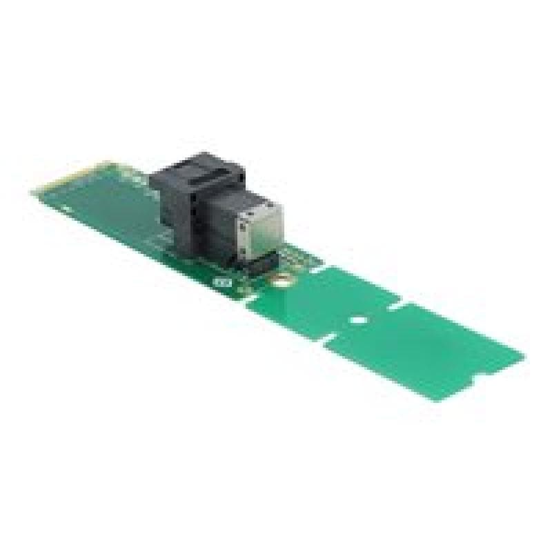 DELOCK Adapter M.2 Key M zu SFF-8643 NVMe 22110 / 2280 / 2260