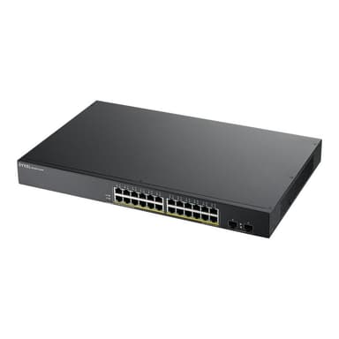 ZYXEL GS1900-24HP v2 24-port GbE L2 PoE Smart Switch rackmount 170 Watt