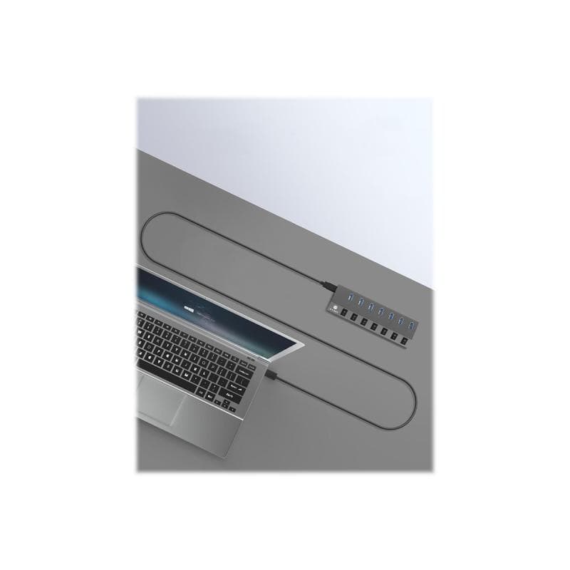 RAIDSONIC Hub 7-Port IcyBox USB 3.0 IB-HUB1701-C3 7 Ladeports