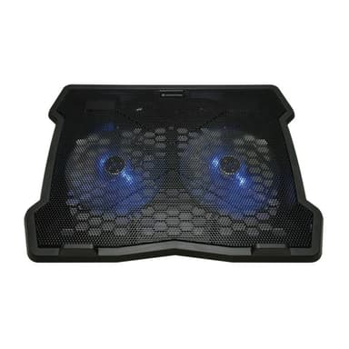CONCEPTRONIC 2-Fan Cooling Pad (15.6″)/ schwarz