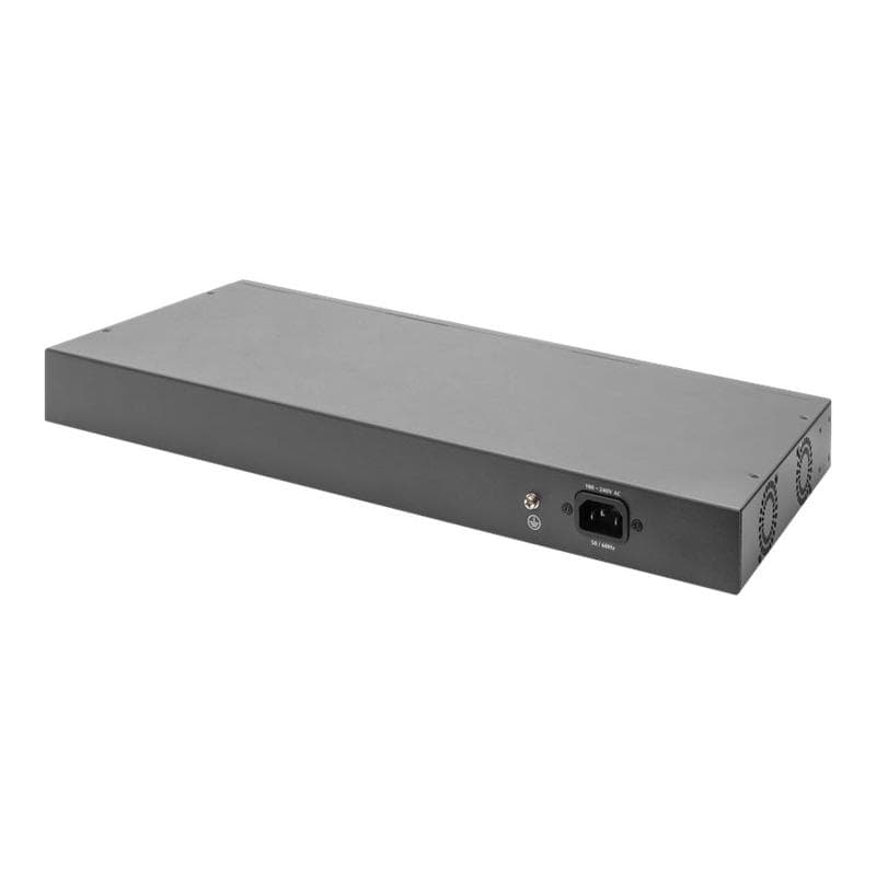 DIGITUS 24-Port Gigabit Layer 2 Switch 24-port + 2 combo and 2 SFP uplink port