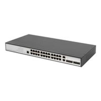 DIGITUS 24-Port Gigabit Layer 2 Switch 24-port + 2 combo and 2 SFP uplink port