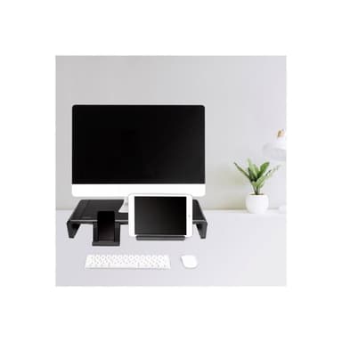LOGILINK Monitorerhöhung,420-520mm, zusammenklappbar, schw.