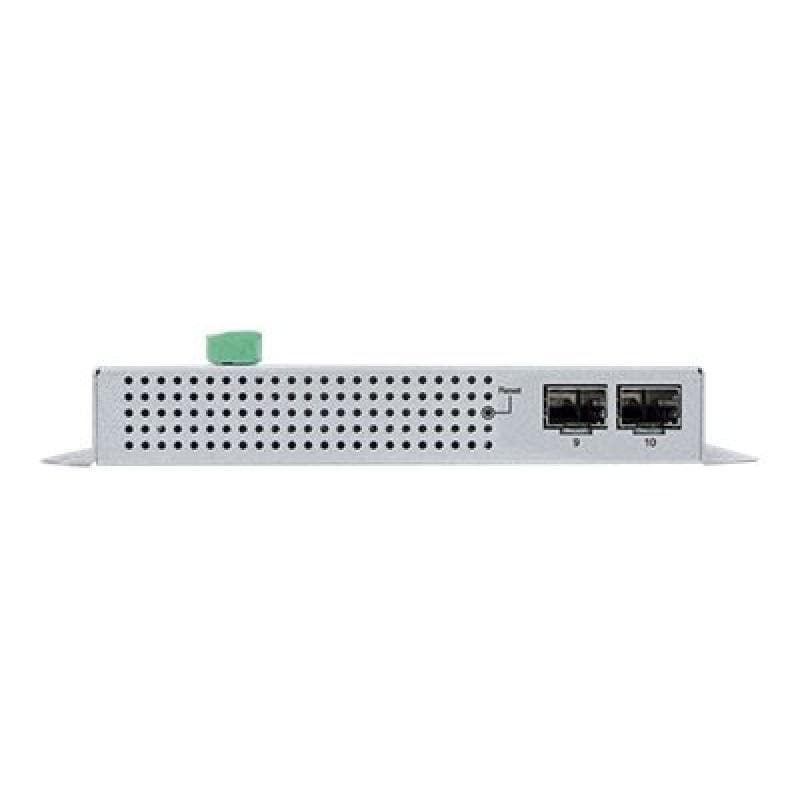 PLANET TECHNOLOGY PLANET Industrieller Layer 2 8-Port 10/100/1000T PoE Switch Wandmontage 2 x SFP