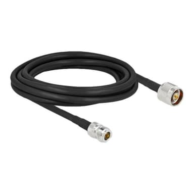 DELOCK Antennenkabel N Stecker zu N Buchse LMR/CFD300 3 m low loss
