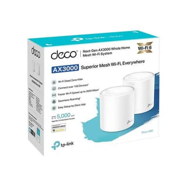 TP-LINK AX3000 Whole Home Mesh Wi-Fi 6 System (2er)