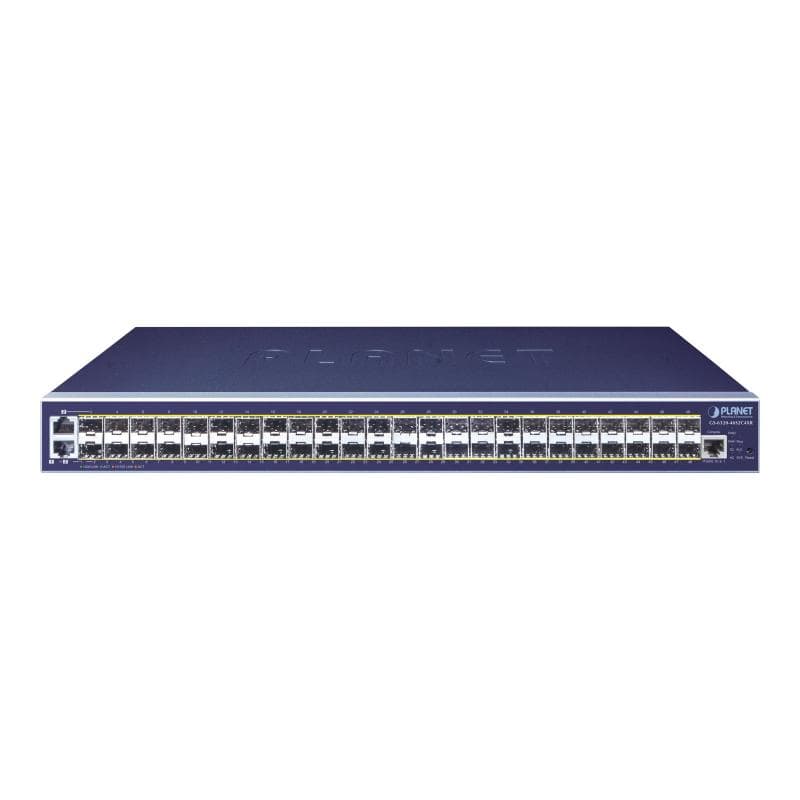 PLANET TECHNOLOGY PLANET L3 46-Port GE SFP + 2Port GE TP/SFP + 4 Port 10G SFP+