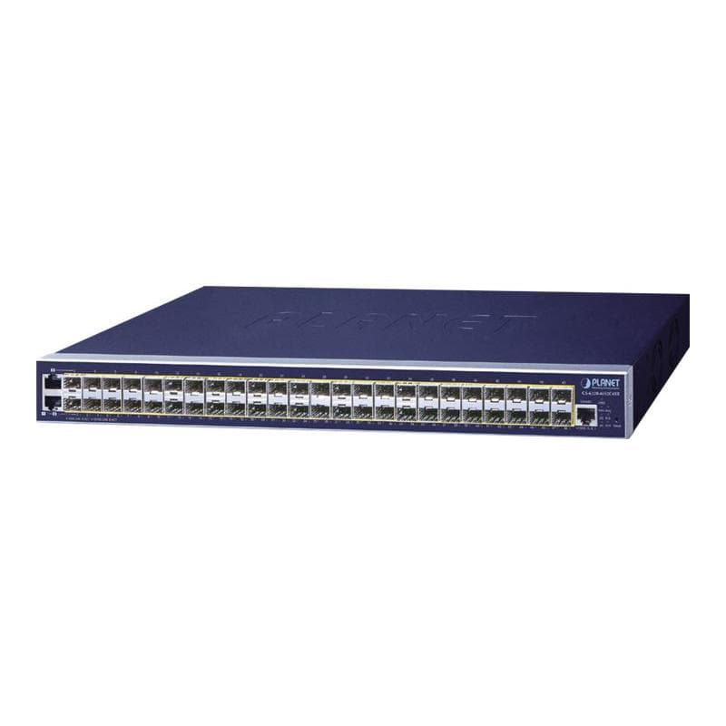PLANET TECHNOLOGY PLANET L3 46-Port GE SFP + 2Port GE TP/SFP + 4 Port 10G SFP+