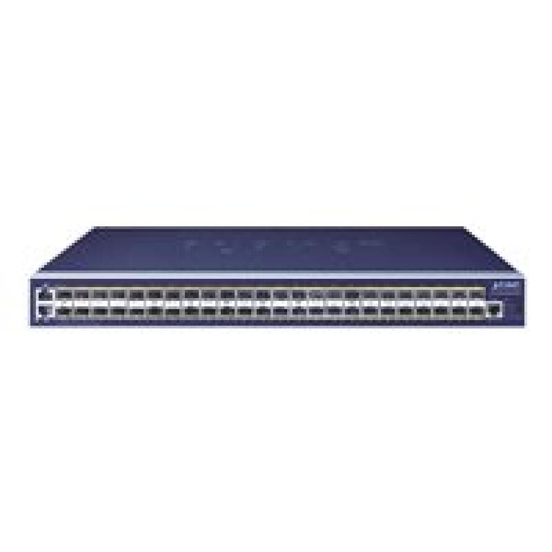 PLANET TECHNOLOGY PLANET L3 46-Port GE SFP + 2Port GE TP/SFP + 4 Port 10G SFP+