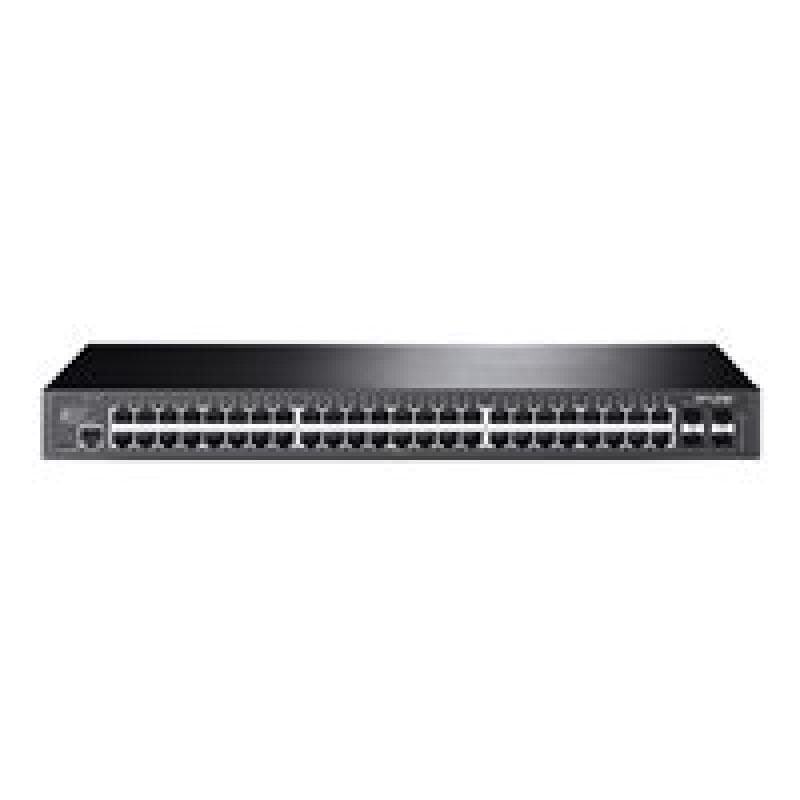 TP-LINK JetStream? 48-Port Gigabit L2 Managed Switch with 4 Gigabit SFP Slots