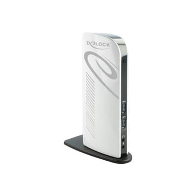 DELOCK USB Dockingstation Dual HDMI Full-HD / USB 3.2 / LAN / Audio