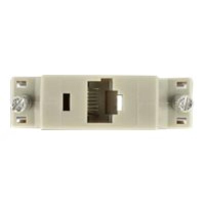 DELOCK Adapter Sub-D 25 Pin Buchse zu RJ45 Buchse Montagesatz grau