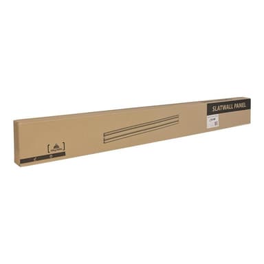 INLINE Slatwall Panel Aluminium, für Wandhalterung, weiß, 1,2m