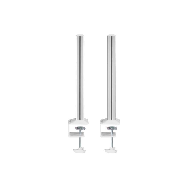 INLINE Slatwall Befestigungssäulen Aluminium, für Tischhalterung Panel, 2er Set