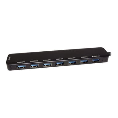 VALUE USB 3.2 Gen 1 Hub, 7fach, Typ C Anschlusskabel