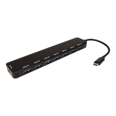 VALUE USB 3.2 Gen 1 Hub, 7fach, Typ C Anschlusskabel