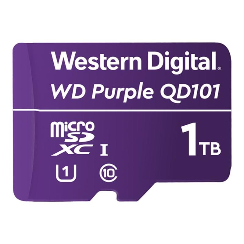 WESTERN DIGITAL WD Purple 1TB Surveillance microSD XC Class - 10 UHS 1
