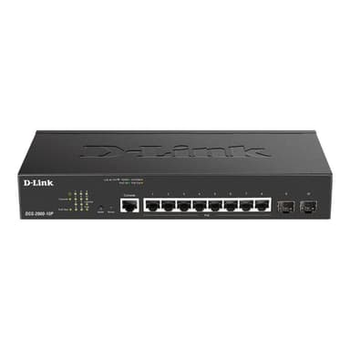 D-LINK 10-Port Gigabit PoE Managed Switch, 8x 10/100/1000Mbit/s TP (RJ-45) PoE Port