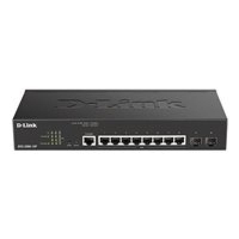 D-LINK 10-Port Gigabit PoE Managed Switch, 8x 10/100/1000Mbit/s TP (RJ-45) PoE Port