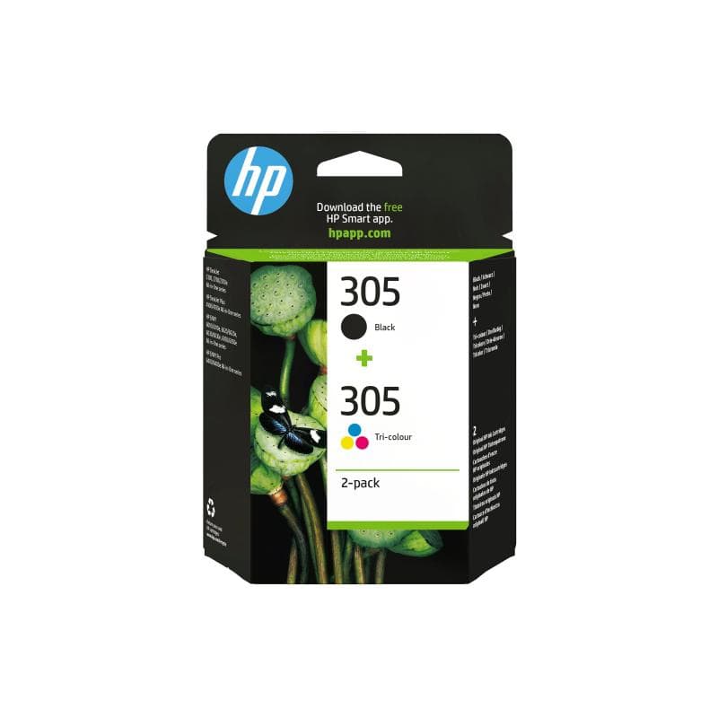 HP Ink/305 2pk Original Cart CMYK