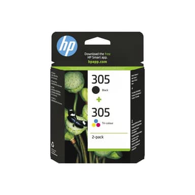 HP Ink/305 2pk Original Cart CMYK