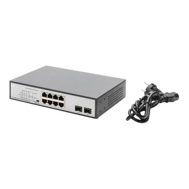 DIGITUS 8-Port Gigabit PoE Switch unmanaged