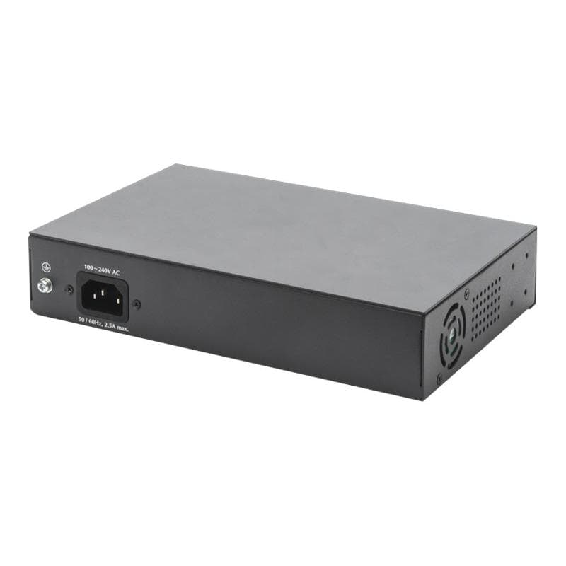 DIGITUS 8-Port Gigabit PoE Switch unmanaged