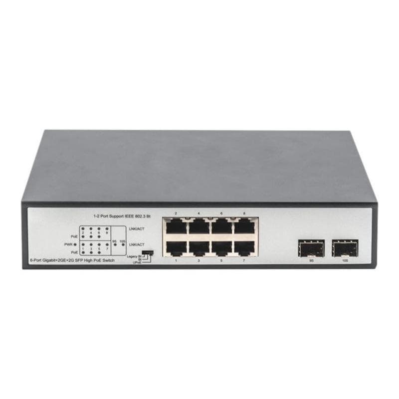 DIGITUS 8-Port Gigabit PoE Switch unmanaged