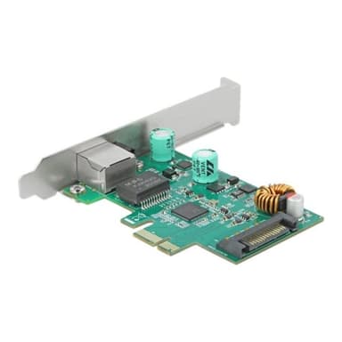 DELOCK PCIe x1 K 1xRJ45 2,5GB LAN PoE | 89139